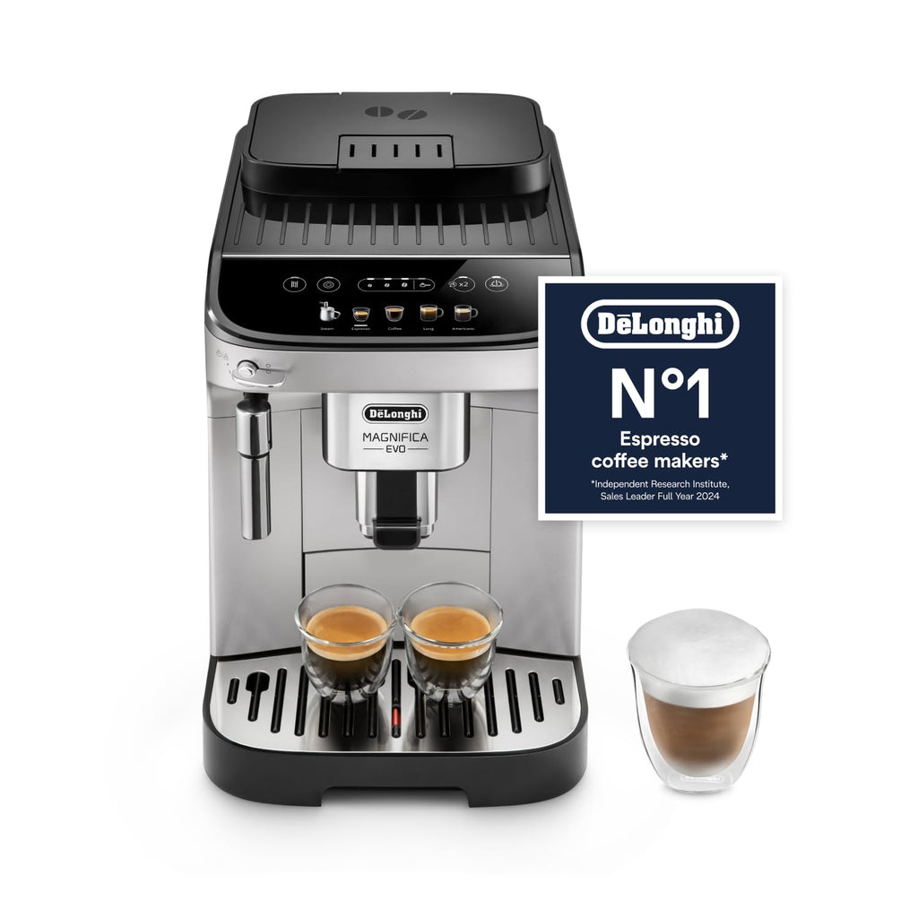 De'Longhi Magnifica Evo Next - Automatic Coffee Machine 13 Drinks Titanium