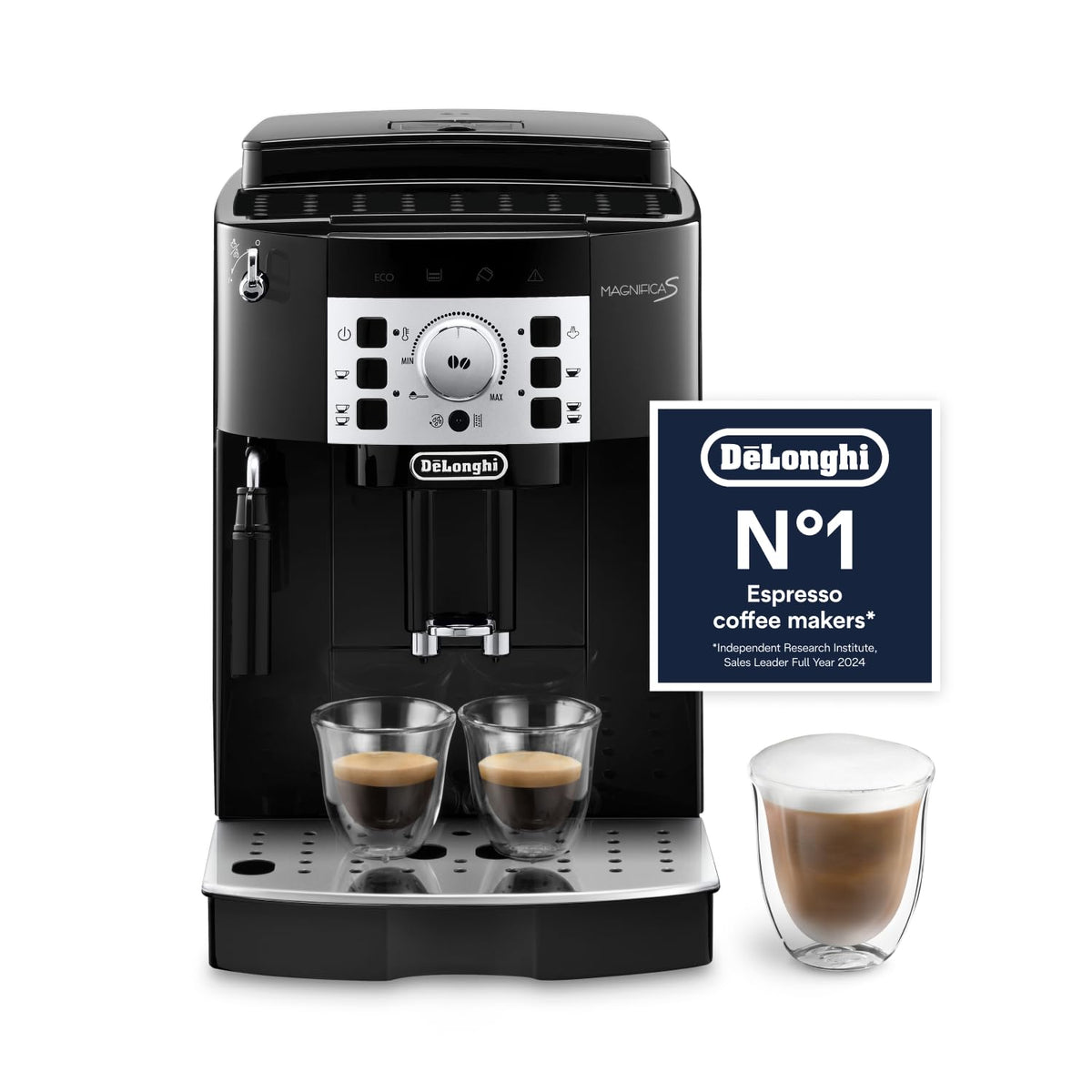 De'Longhi Magnifica Evo Next - Automatic Coffee Machine 13 Drinks Titanium