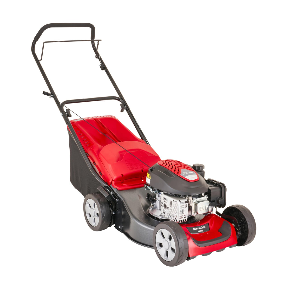 Mountfield Petrol Lawnmower SP53, 166 cc, 51 cm – Self-Propelled, Mulching – Lawns up to 1,800 sqm