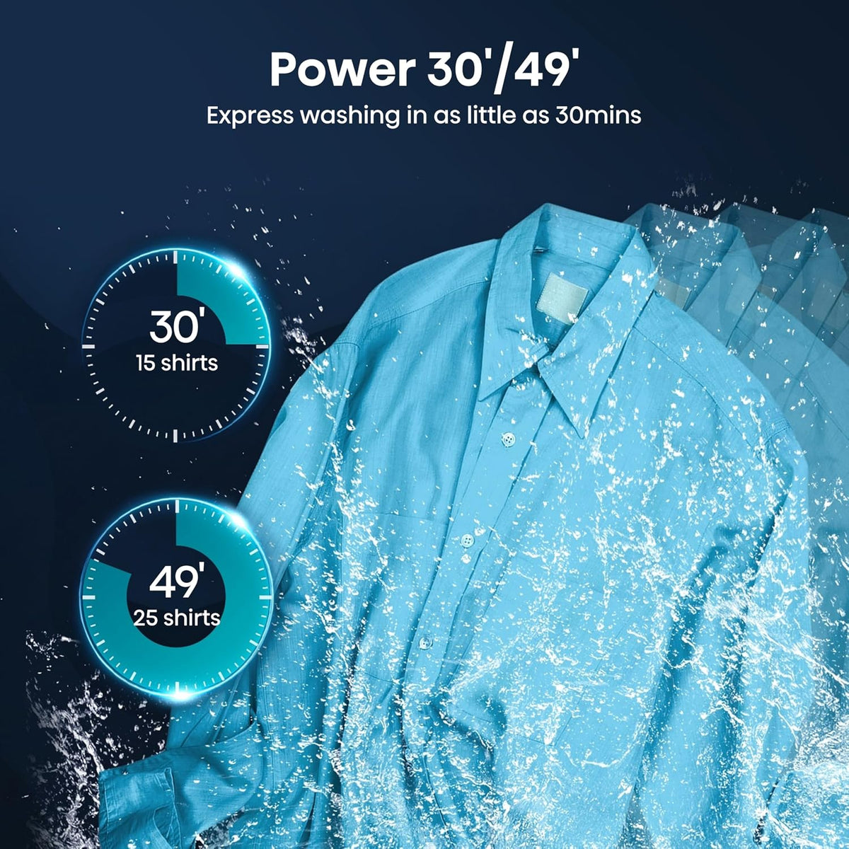 Hisense 1Q Series WF1Q1041BW Freestanding 10 KG Front Load Washing Durable Inverter Machine, Steam Wash, Quick Wash, 15 Washing Programs 1400 RPM White - Energy Rating A